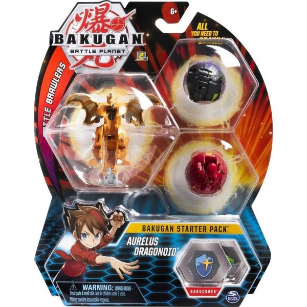 Игровой набор Bakugan Стартовый набор Аурелис Драгоноид