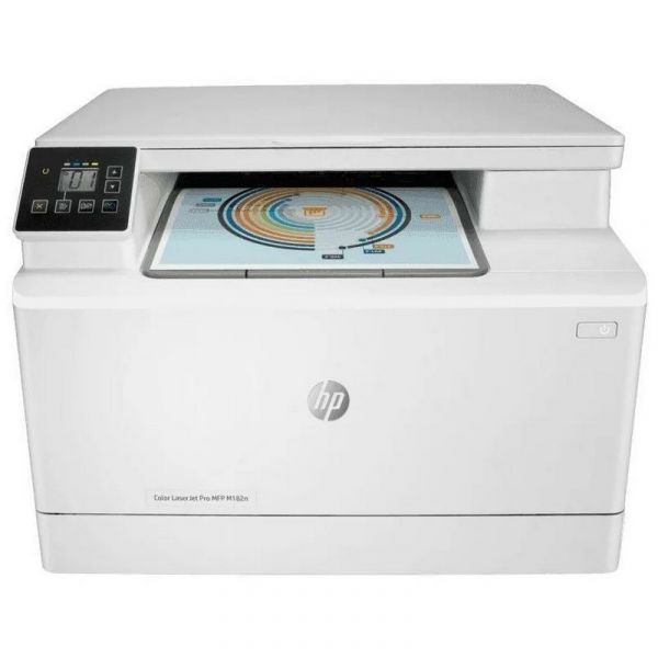 МФУ HP Color LaserJet MFP M182n A4 лазерный белый [7kw54a]
