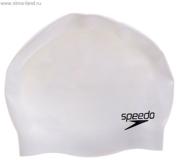 Шапочка для плавания Speedo Molded Silicone Cap 8-709840003 White
