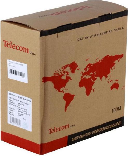 Сетевой кабель Telecom Ultra UTP TUS44148E 100 м