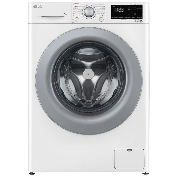 Стиральная машина LG F2V3HS4W фронтальная 7 кг белый