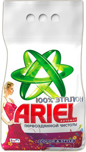 Стиральный порошок Ariel Автомат Color 6кг